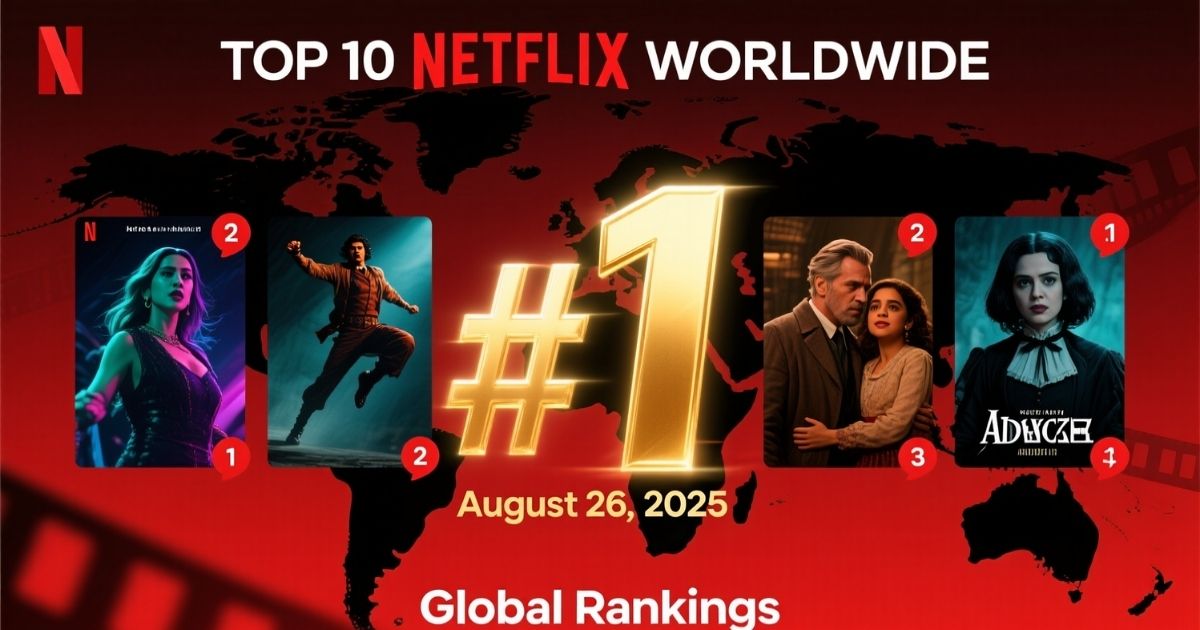 TOP 10 on Netflix in the World on August 26, 2025