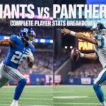 New York Giants vs Carolina Panthers Match Player Stats: Power-Packed Breakdown